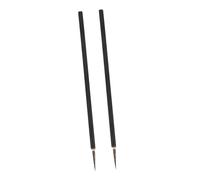 AKOOSY 2 pièces Pinceaux de Détail pour Peinture Céramique Stylo Retouche Fine Ligne pour Émail Sous-surface Brosse Miniature pour Peinture Acrylique Huile et Modèles Artisanat