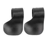 AKOOSY 2 pièces Poignées Assistance Accélérateur Moto Repose-poignet Ergonomique Antifatigue pour Conduite Longue Durée Noir