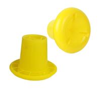 AKOOSY 2 Pièces Poultry Food Trough Plastique et Facile à Nettoyer pour Poulets Canards Bac Dalimentation Pratique et Stable pour Volaille