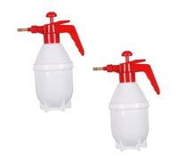 AKOOSY 2 Pièces Pulvérisateur Pression Arrosoir Réglable pour Jardin Brumisateur Bouteille Spray Ergonomique Durable Rouge