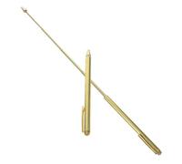 AKOOSY 2 Pièces Tiges de Radiesthésie Portables Acier Inoxydable Baguettes Sourcier Légères et Robustes pour Détection Eau Extérieur Outil de Divination Pratique