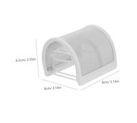 AKOOSY 2 pièces U Shape Microphone Windscreen Shield Métal Pare-vent Anti-salive pour Micro à Main Protection les Éclaboussures et Bruits Parasites Facile à Installer et Utiliser