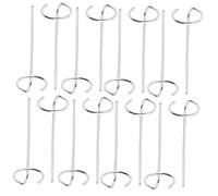 AKOOSY 20 pièces Brochettes Barbecue Inox Réutilisables pour Grill Compatibles Four Électrique et Friteuse à Air Camping et Fête