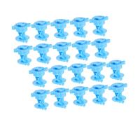 AKOOSY 20 pièces Isolateurs pour Fils de Clôture Électrique Haute Résistance et Isolation pour Kit Clôture Électronique Supports Durables et Résistants Aux Intempéries Accessoires