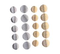 AKOOSY 20 pièces Lot de Pendentifs Alliage Métal Brillants pour Création Bijoux DIY Accessoires Simples et Élégants pour Bracelets Colliers et Décorations Artisanales