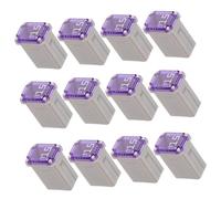 AKOOSY 20 Pièces Mini Fuse Kit Low Profile Square Inline Auto Fuse Holder For Automotive Rv Electrical Systems