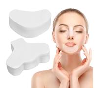AKOOSY 200 Patchs Nettoyants Coton Blanc pour Zone T et Menton, Bandes Anti-points Noirs pour Soins Quotidiens Visage