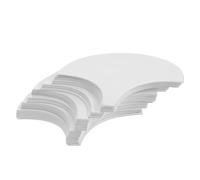 AKOOSY 200 pièces Shell Shaped Quilting Template DIY Craft Paper For Precise Fabric Piecing And Sewing Model