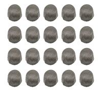 AKOOSY 20pcs Embouts de Stylo Capacitif en Tissu Conducteur Nano Argenté Haute Sensibilité sans Bruit pour Stylet Tactile Tablette
