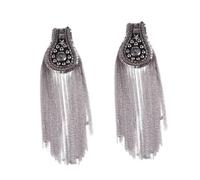 AKOOSY 2pièces Épaulettes à Pompon Avec Épingle De Sûreté Décor Pour Costume Chaussures Et Chapeau Design Simple Et Raffiné