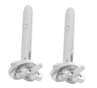 AKOOSY 2pièces Lot de Boutons De Manchette pour Homme Design Nœud Torsadé Cuivre Adapté pour Smoking Mariage Et Occasions