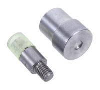 AKOOSY 2pièces Moule Double Face pour Presse à Main Rivets Outil de Manuel pour Fixation Précise de Boutons et Rivets sur Vêtements Accessoires de Couture