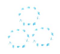 AKOOSY 3 Cordes Origami Crane Garland Outdoor Hanging Decorations For Wedding Party Photo Props Premade Pearl Paper Crane Strings