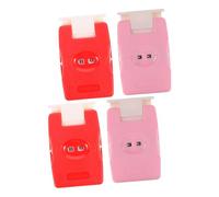 AKOOSY 4 Pièces Compteur de Tricot Abs Portable et Manuel Outil Précis pour Crochet et Projets DIY Compatible Types Aiguilles et Laines Rapide des Mailles pour Tricot et Crochet