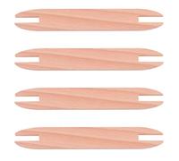 AKOOSY 4 Pièces Lot de Navettes Bois pour Tissage DIY Outil Léger pour Couture Tricot Écharpes et Tapisseries Accessoires Portables pour Loisirs Créatifs
