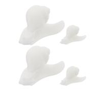 AKOOSY 4 pièces Lot de Remplisseurs de Résine Escargot Miniatures pour Décoration Créative Accessoires Résine Sûrs et Durables pour Bricolage Artistique