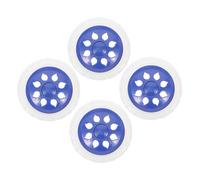 AKOOSY 4 pièces Roues de Rechange Caddie Caoutchouc Mousse Kit Robuste Antidérapant pour Chariot Courses Remplacement Facile pour Panier et Caddi Stabilité Renforcée et Durabilité