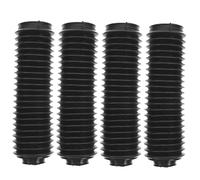 AKOOSY 4 pièces Soufflets de Fourche Anti-poussière Caoutchouc pour Motocross Protection Amortisseur Résistante Aux Chocs Kit Réparation pour et Atv