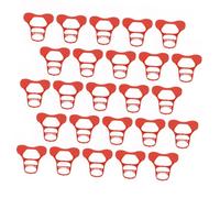 AKOOSY 50 pièces Lunettes Picage Canard et Masque Oculaire Épaissi pour Ferme Attaques Facile à Installer et Retirer