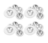 AKOOSY 50 Pièces Rondelles Cuvette Galvanisées en Acier pour Bobines de | Forme Convexe Concave Pressée, Protège les Extrémités Fines, Répartit la Pression de Montage