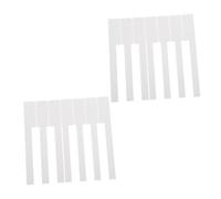 AKOOSY 52 pièces Piano Replace Key Tops Set Key Repairing Gadgets Practical Instrument Supplies for Home and Professional Use