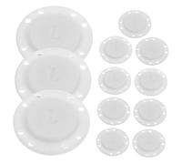 AKOOSY 6 Paires Boutons-pression Magnétiques Blancs Boutons Invisibles pour Couture DIY Accessoires Robustes pour Manteaux et Cardigans