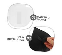 AKOOSY 6 Paires Fine Épaulettes Mousse Respirantes Universelles pour Vêtements Femmes et Hommes Amovibles et Antidérapantes pour et Costumes
