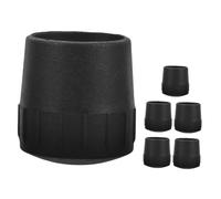 AKOOSY 6 pièces Lot de Embouts Caoutchouc Antidérapants pour Support Guitare Protection Polyvalente et Facile à Installer Accessoires pour Rangement et Affichage