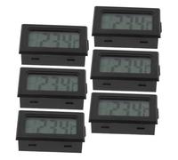 AKOOSY 6 Pièces Thermomètre Numérique Encastré avec Écran LCD Mesure Précise pour Intérieur Extérieur Garage et Bureau Design Compact et Affichage Clair