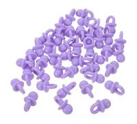 AKOOSY 60pièces Miniature Resin Pacifiers Shower Charms For DIY Crafts Jewelry Making And Party Decorations