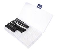 AKOOSY 78 pièces Kit de Réparation Lacets Embouts Thermorétractables Transparents Outils Raccourcissement Têtes Lacets pour Chaussures Accessoire Pratique et Portable