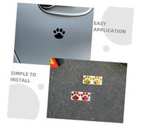 AKOOSY 8 Paires Dautocollants de Patte de Chien pour Voiture Stickers PVC Rayures pour Camions Suv et Décoration Facile et Originale