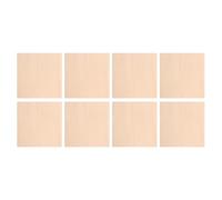 AKOOSY 8 Pièces Feuilles de Contreplaqué en Tilleul pour Maquettes | Bois Brut Khaki, Structure Multicouche, Bords Lisses Réguliers, pour Modélisme et Pyrogravure