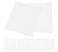 AKOOSY 8 Pièces Fiches de Classification des Enregistrements en Pvc, Surface Solide et Imperméable, Gestion des Documents et Vinyles à Domicile Bureau