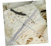 AKOOSY 8 pièces Kit de Goupilles Acier Inoxydable pour Fixation Planche de Blocage Tricot Piquets Métalliques Polyvalents pour Projets DIY et Crochet