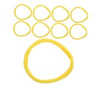 AKOOSY 96 Pièces Elastic Weaving Loom Loops for Stretchy Binding Rope Craft Kit for DIY Potholders Bracelets Wallets and Home Décor Projects