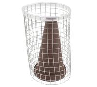 AKOOSY Accessoire Aquarium cône de Reproduction en Argile avec rainure inférieure et Filet Isolant, protège œufs de Poissons et crevettes, conçu pour éleveurs de Poissons en