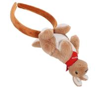 AKOOSY Accessoire Cheveux Kangourou Peluche Doux et Confortable Serre-tête Animal de Zoo Fête Halloween Cosplay et Photos Bandeau Original pour Garçon Fille et Adultes