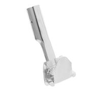 AKOOSY Accessoire de Tête de Balai en Fer Galvanisé Argenté Clip Robuste pour Manche à Balai, Remplacement Facile et Prise Solide pour Usage Domestique