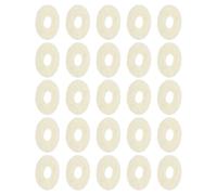 AKOOSY Accessoire pour Piano rondelles en Feutre Blanc 12x4x1mm 90 pièces pour réglage du Clavier mécanique et prévention du Contact métal sur métal