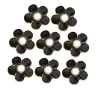 AKOOSY Accessoires De Décoration Diy 8 Pièces Fleurs De Camélia En Alliage Métallique Pour Chaussures Artisanales Femme Loisirs Créatifs