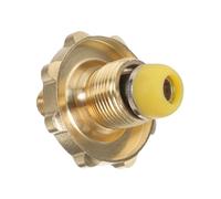 AKOOSY Adaptateur de Réservoir Gaz avec Valve Circulation Connecteur Mâle Flare et Npt Conversion pour Cuisinière Camping et Barbecue Compact et Robuste