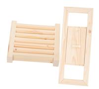 AKOOSY Aération Coulissante Bois De Cèdre pour Aération De Sauna Volet De Sauna Et Ventilation