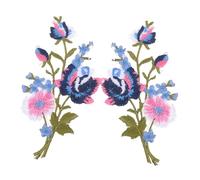 AKOOSY Appliques Brodées Résistantes pour Vêtements et Accessoires Patchs à Coudre ou Thermocollants Réparation et Décoration Faciles pour Jeans Sacs et Chapeaux