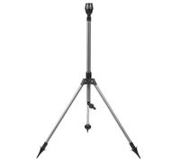 AKOOSY Arroseur Rotatif à 360 Degrés sur Trépied Rétractable pour Jardin et Pelouse, Buse D'arrosage Automatique, Arrosoir Étanche pour Irrigation Extérieure, Installation Facile, Hauteur Ajustable