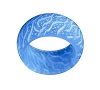 AKOOSY Bague Lumineuse avec Décoration Craquelée pour et Durable Bleu