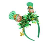 AKOOSY Bandeau Vert Pour Saint Patrick Accessoire De Fête Pour Femmes Et Garçon Fille Pour Festivals Irlandais Et Événements Festifs