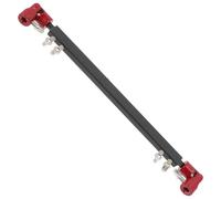 AKOOSY Barre de Liaison Pédale Double Batterie Métal Tige de Connexion Robuste pour Kit Batterie Remplacement et Facile à Installer pour Pédale de Grosse Caisse