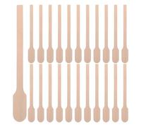 AKOOSY Bâtonnets Mélangeurs en Bois 200 Pcs 130 Mm pour Peinture, Résine Époxy et Pigments, Agitateur Artisanal Polyvalent pour Loisirs Créatifs et Projets Artistiques