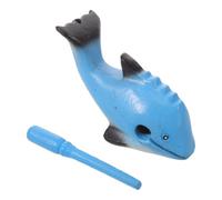 AKOOSY Bloc de Percussion en Bois Dauphin, Instrument Musical | Son Clair, Tonalité Stable, Surface Lisse sans Bavures, Bords Arrondis, Baguette en Bois